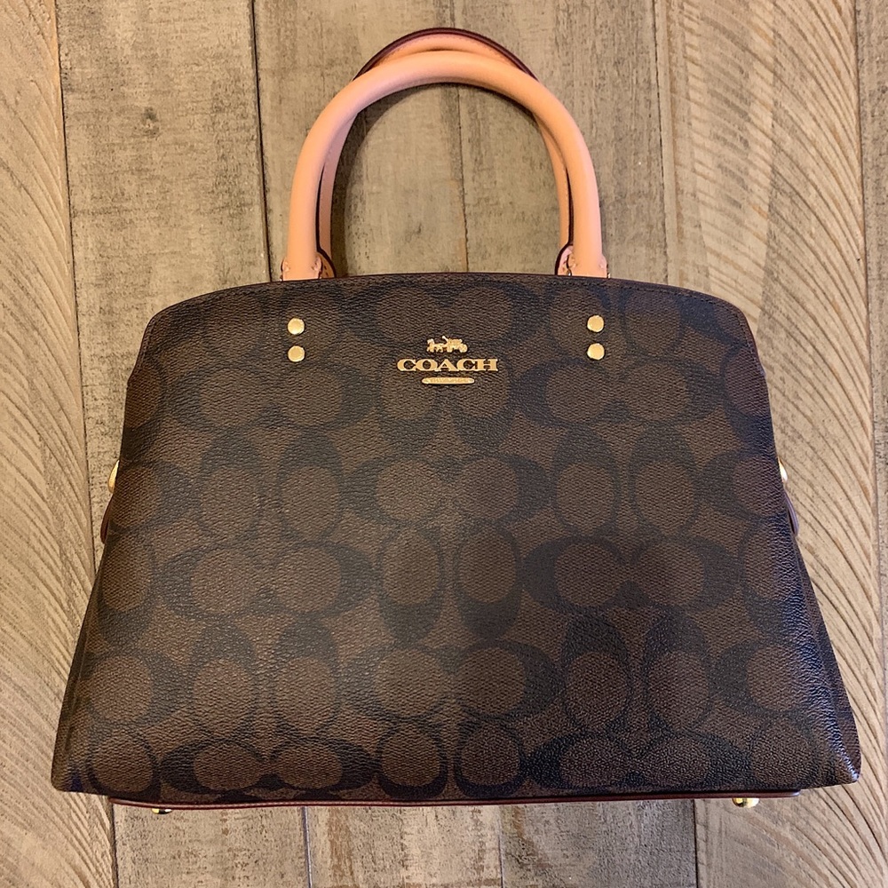 Coach Crossbody Bag With Peach Details